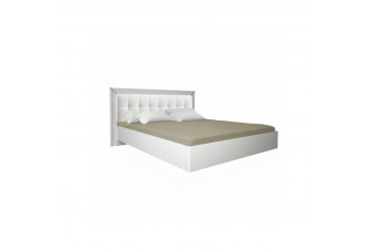 Кровать Bella без каркаса Белый глянец 160х200 BL-37-WB