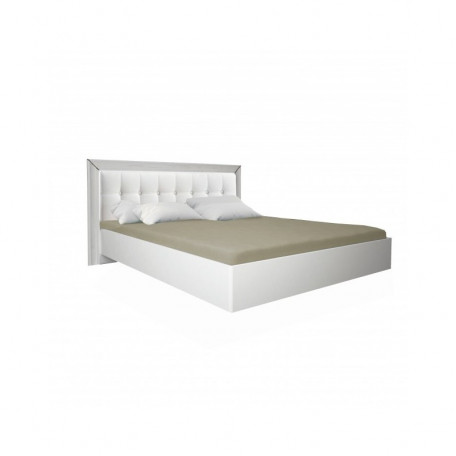 Кровать Bella без каркаса Белый глянец 160х200 BL-37-WB