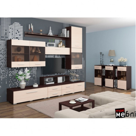 Модульная стенка 03 Maxi mebel