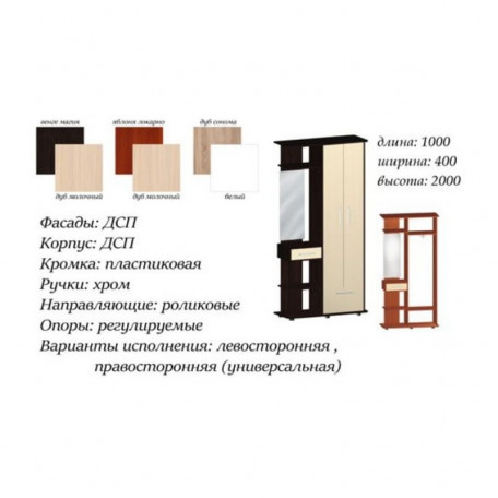 Прихожая Лада Мастер форм