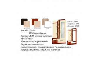 Прихожая Селеста Мастер форм