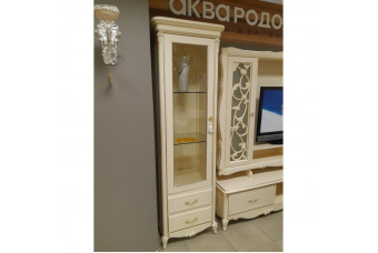 Витрина 1-но дверная, декоративная ZY023 - Charm (Шарм)