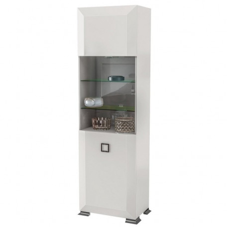 Витрина Karat White 600 белый глянец