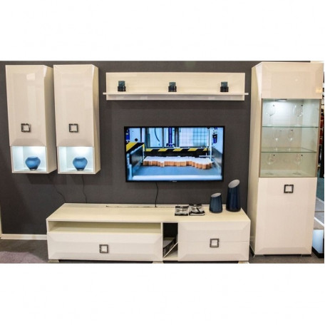 Витрина Karat White 600 белый глянец